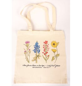 Austin & Texas 4 Flowers Tote