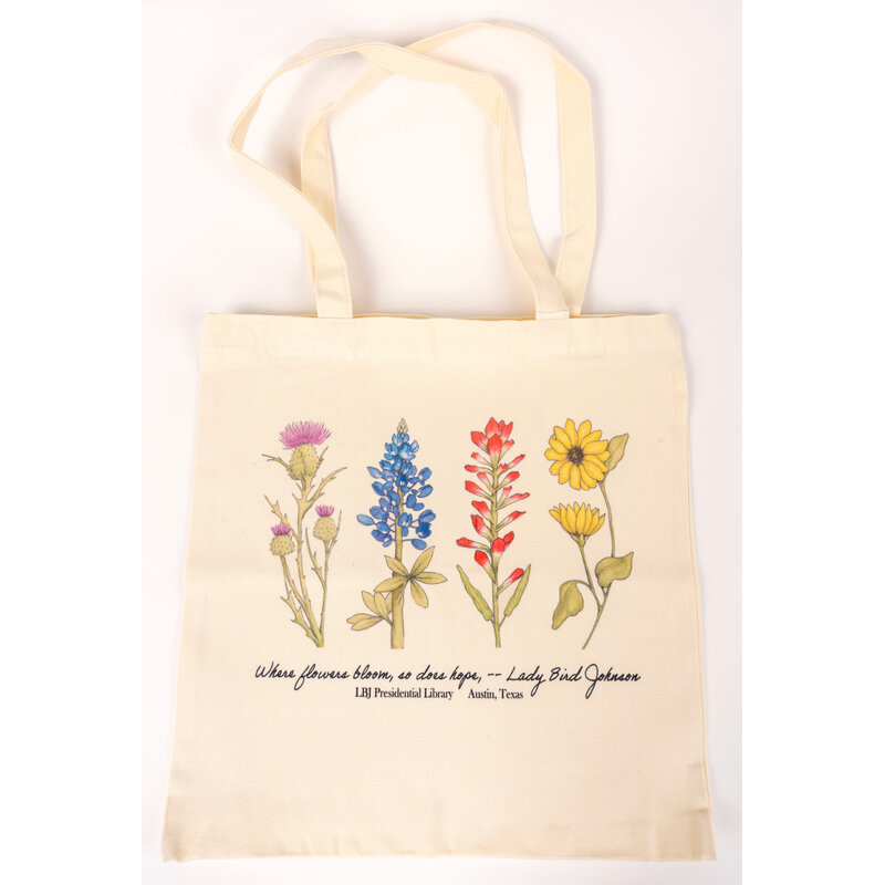 Austin & Texas 4 Flowers Tote