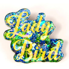 Lady Bird Johnson Lady Bird Sparkle Magnet