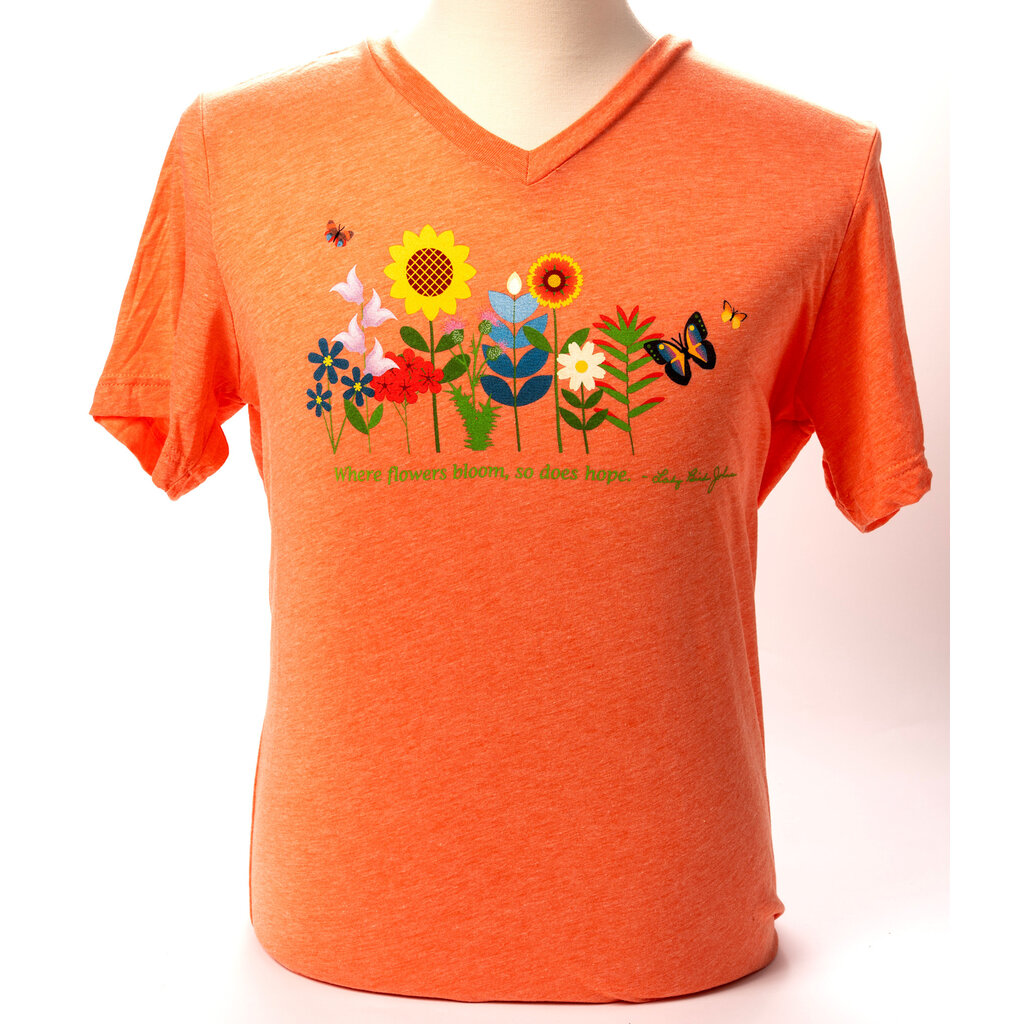 Lady Bird Johnson Where Flowers Bloom Tshirt