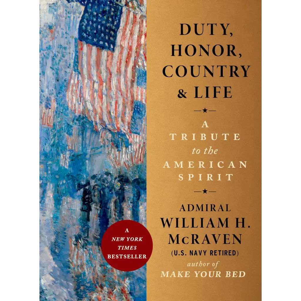 Americana Pre-Order: Duty, Honor, Country & Life By Admiral William H. McRaven