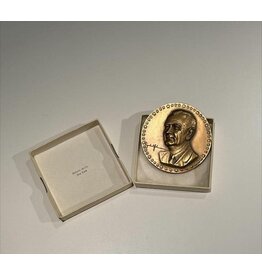 All the Way with LBJ Large 1965 Johnson Inaugural Medallion