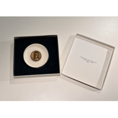 All the Way with LBJ 1964 Johnson ADL Medallion in Acrylic