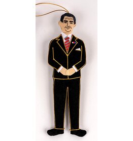 All the Way with LBJ President Johnson Satin Ornament