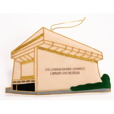 All the Way with LBJ LBJ Library Felt Ornament
