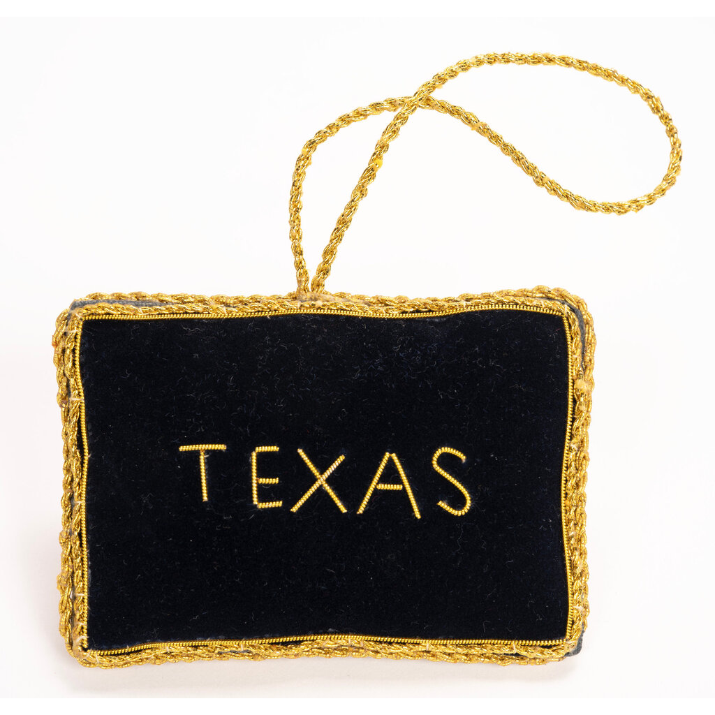 Austin & Texas Texas Flag Satin Ornament