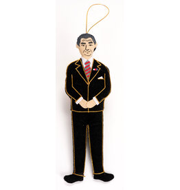 All the Way with LBJ President Johnson Satin Ornament