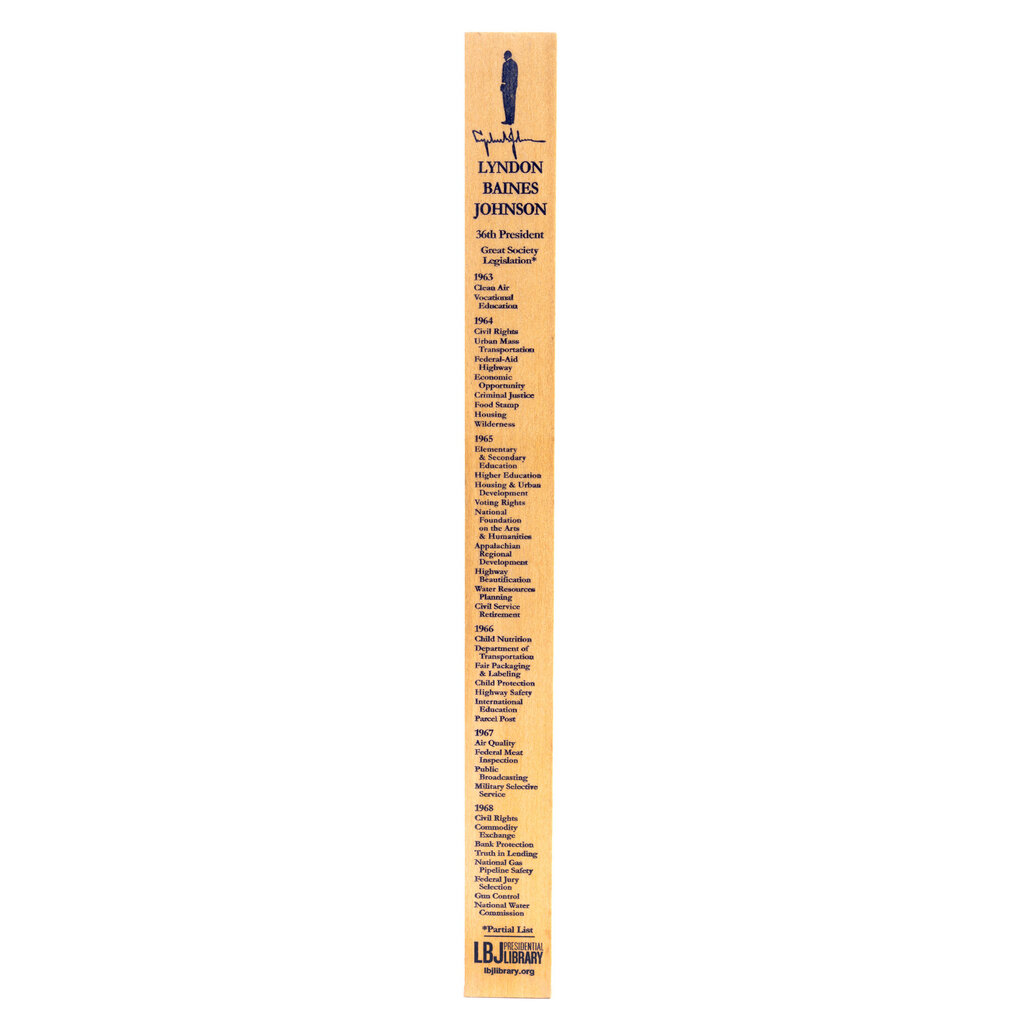 All the Way with LBJ Great Society Ruler