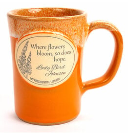 Lady Bird Johnson LadyBird 12 oz Sunset Stoneware Mug