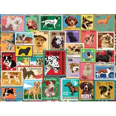 All the Way with LBJ Dog Stamps 500pc