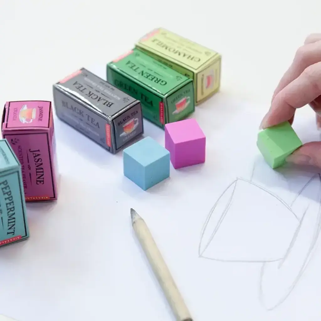 What We Bring To The Table Tea Scented Erasers set of 5