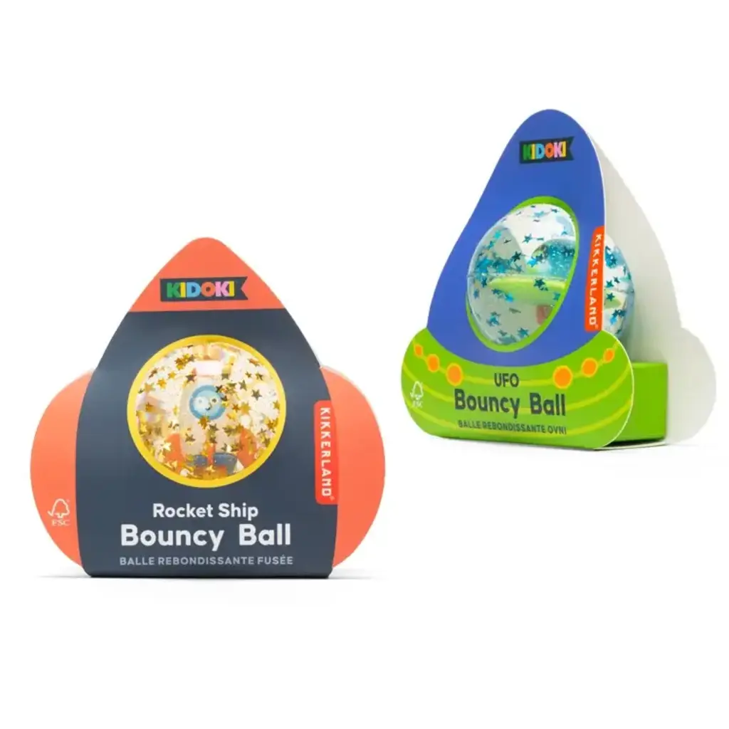 Just for Kids Rocket Ship & Ufo Bouncy Balls