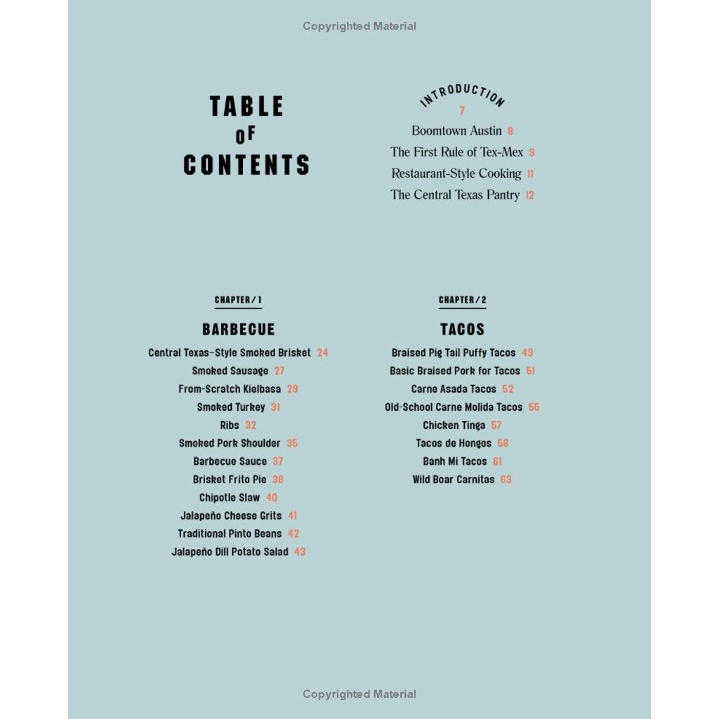 Austin Past/Present The Austin Cookbook: Recipes and Stories from Deep in the Heart of Texas