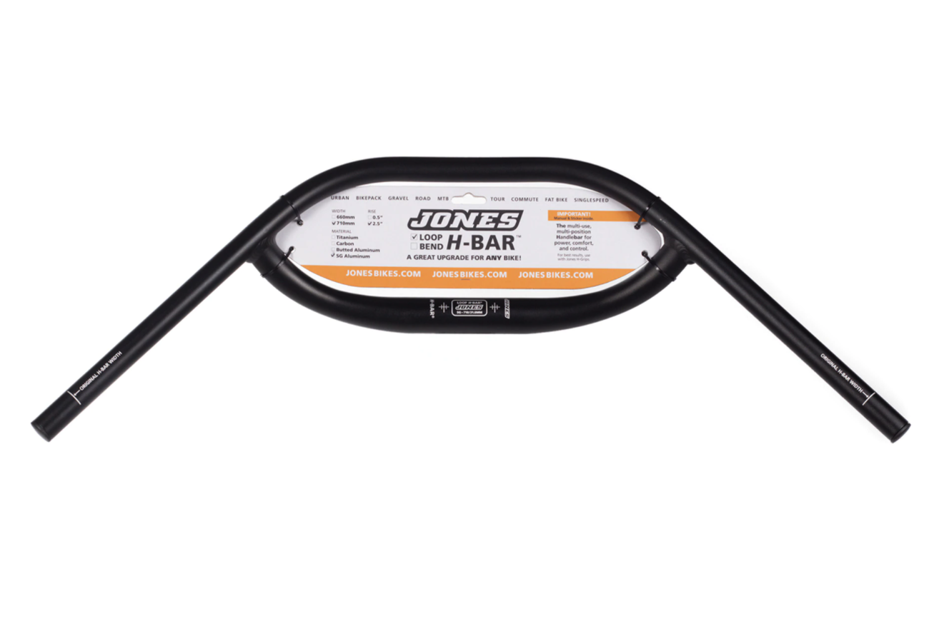 JONES SG loop H-bar (silver)660mm