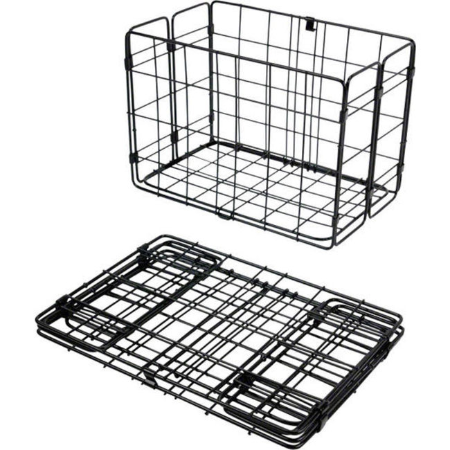 Wald Folding Side Basket  582BL Black