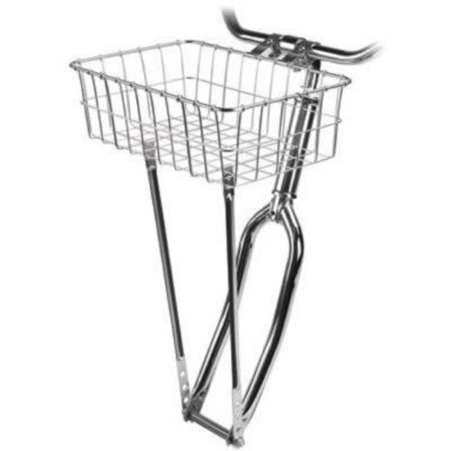 WALD Wald Front Basket 139 Silver 18x13x6