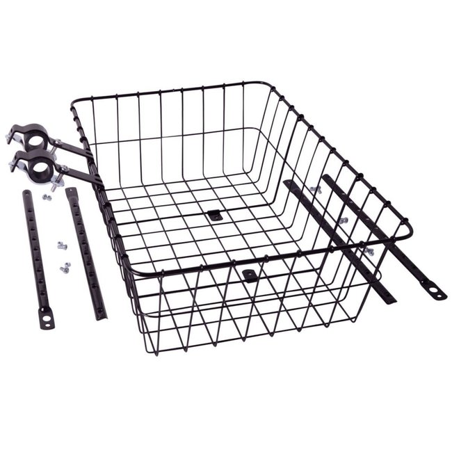 Wald Front Basket 1392gb black basket medium Multi Fit Urbane Cyclist