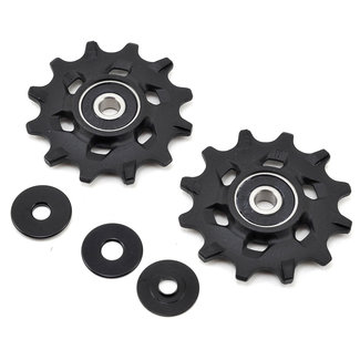 SRAM Derailleur Pulley Wheels for Force 1/Force CX1/Rival 1/XX1/X01/X0 DH/X1/GX X-SYNC for 1x Sram Deraillers (10-speed 11-speed) Sealed Bearing