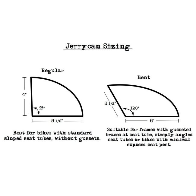 Revelate Designs Jerry Can Bag Black