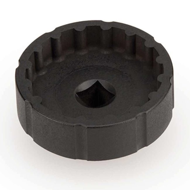 Park Tool BBT-19.2 Bottom Bracket Tool Socket For External Type Bottom Brackets (16-notch 44mm OD cups), For 3/8 Drive Ratchet