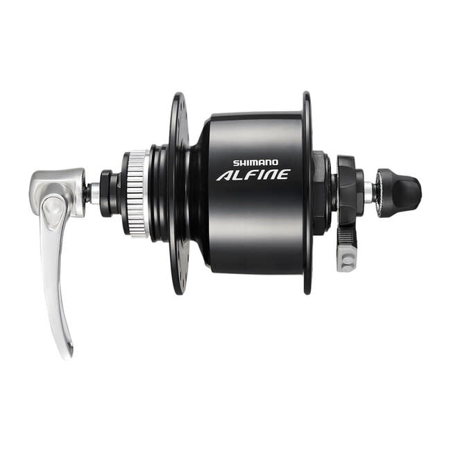 Shimano Alfine DH-S501 Dynamo Centerlock Disc 32h Black Front Hub