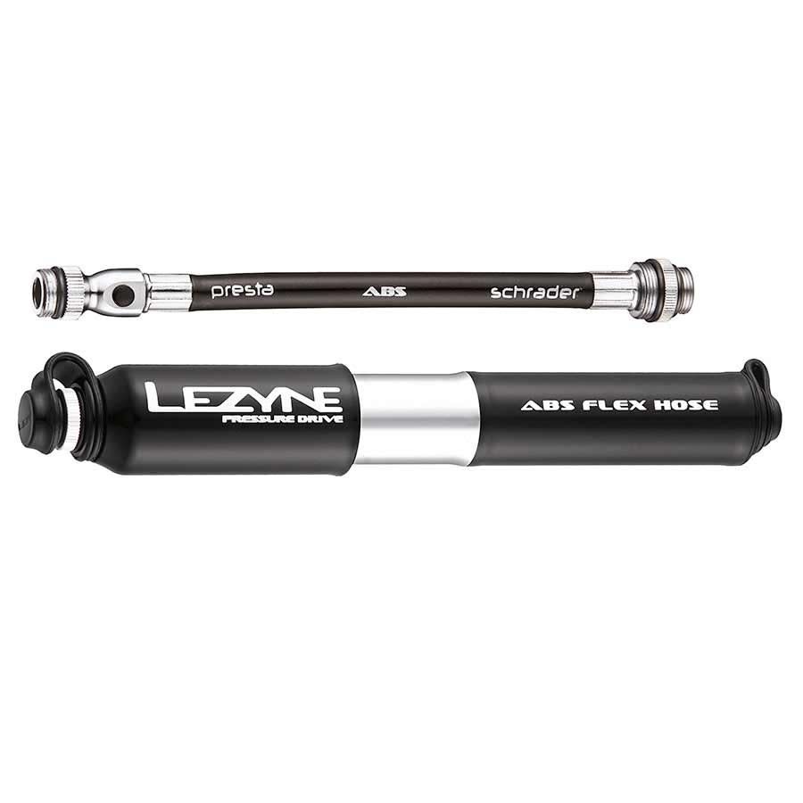 Lezyne Compact Pump Pressure Drive Black M 216mm Urbane Cyclist