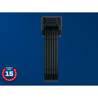 ABUS Abus, Bordo Granit XPlus 6500, Folding Lock, Key, 85cm, 2.8', 5.5mm, Black SH bracket
