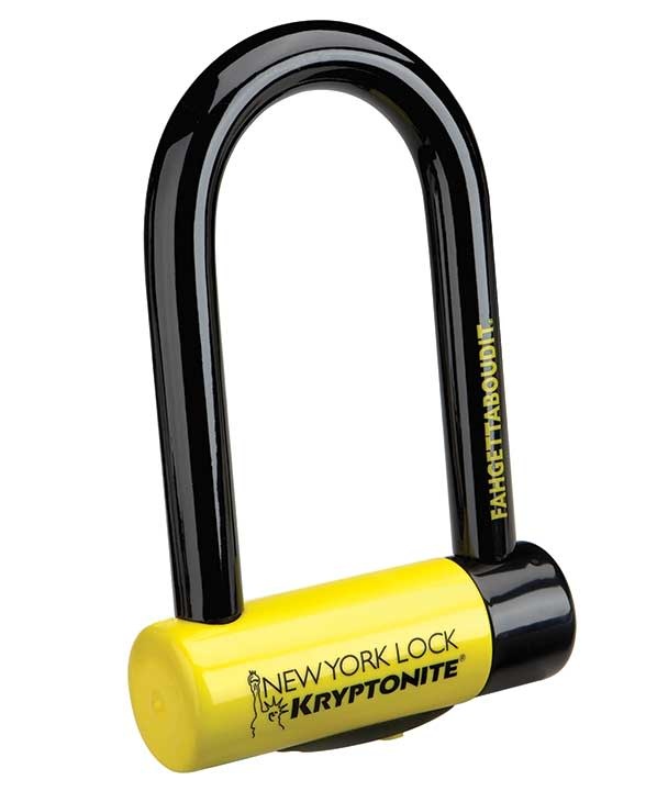 Kryptonite New York FAHGETTABOUDIT U Lock (3.25 x 6'') - Urbane