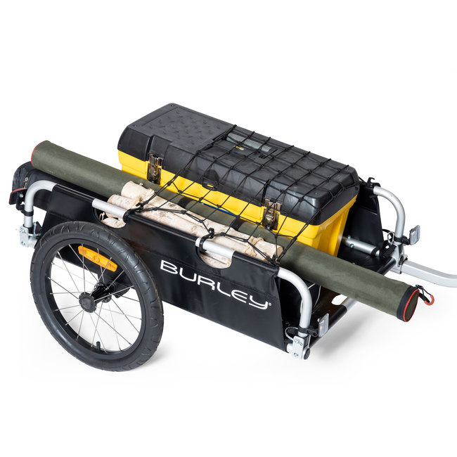 Burley Flatbed Cargo Trailer - Black