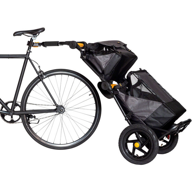 Burley Travoy Upper Market Bag: Black