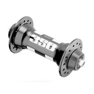 DT Swiss 350 Front Hub 9x100mm QR, 28H, Black