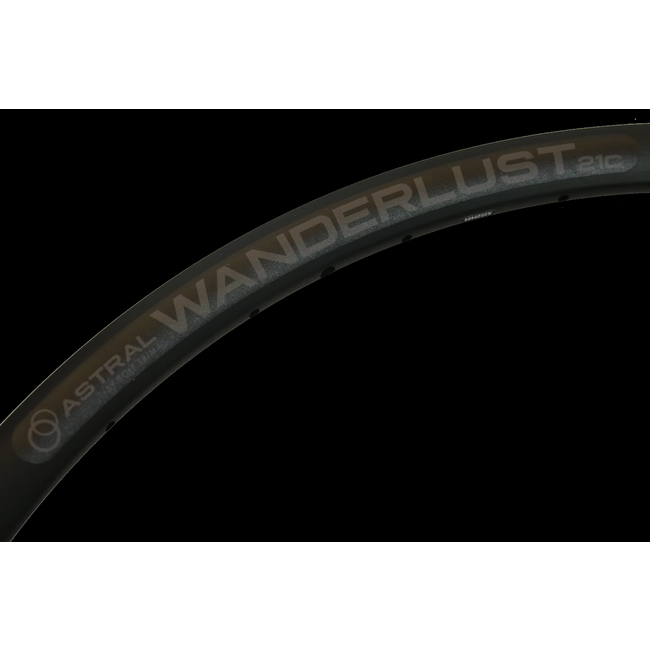 Astral 700c (622) Rim Carbon Wanderlust (disc), 28h Clincher