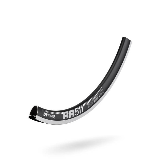 DT Swiss RR 511 700c (622) Tubeless-Ready Road Rim MSW 28h, Black