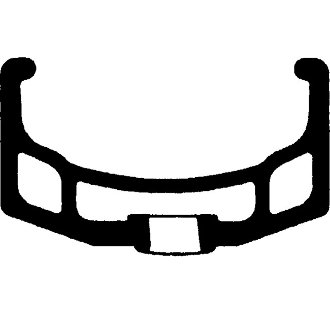 Sun Rhyno Lite Hybrid Rim 700c (622) 36h Black