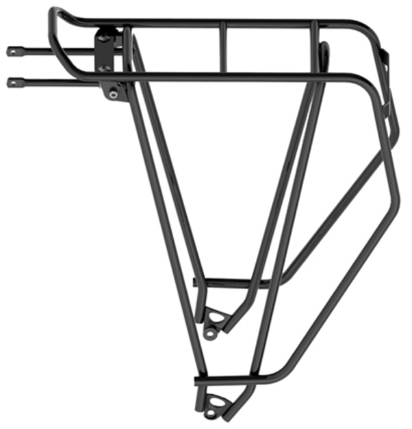 Tubus Rack Mounting Set Black Set Includes Stay Clamps