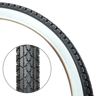 CST C241 Tire 26x2.125 (57-559) Whitewall Wired