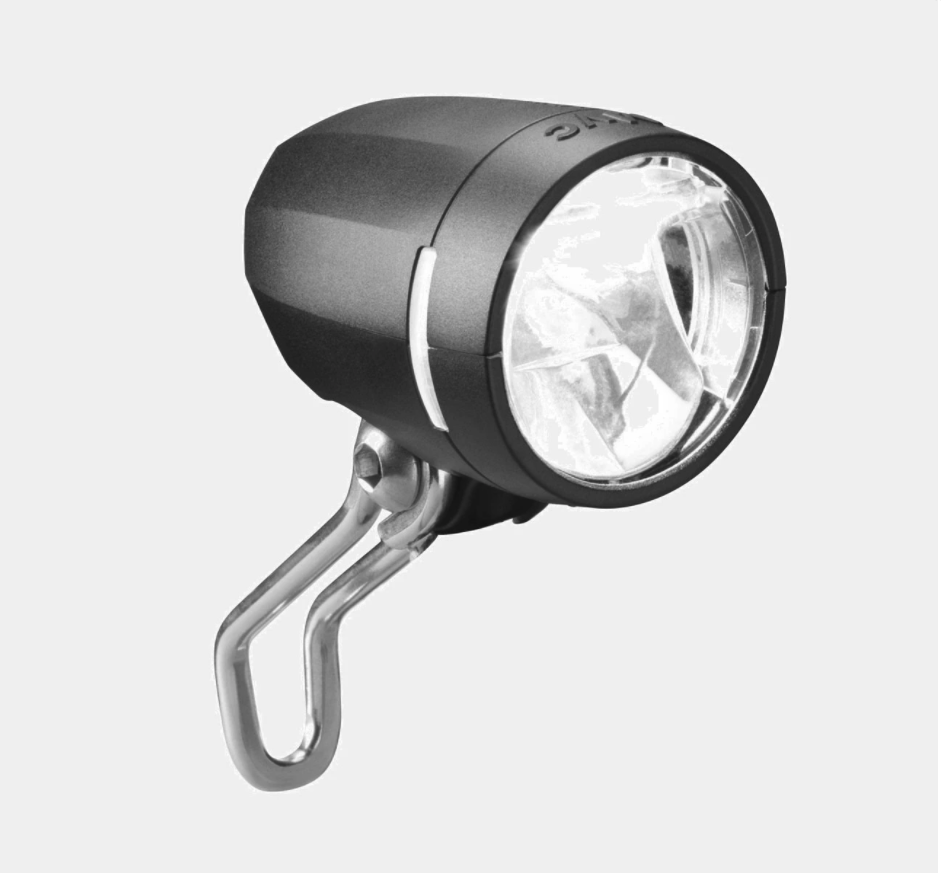 Busch & Müller MYC N-Plus 50Lux Dynamo Head Light Black - Urbane
