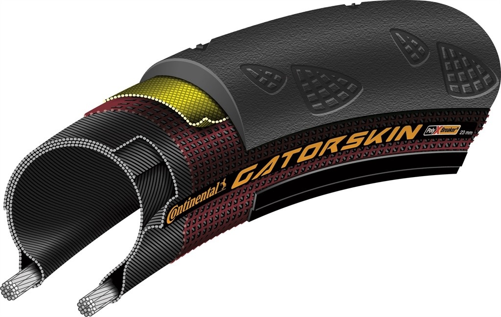 continental gatorskin wire bead tire