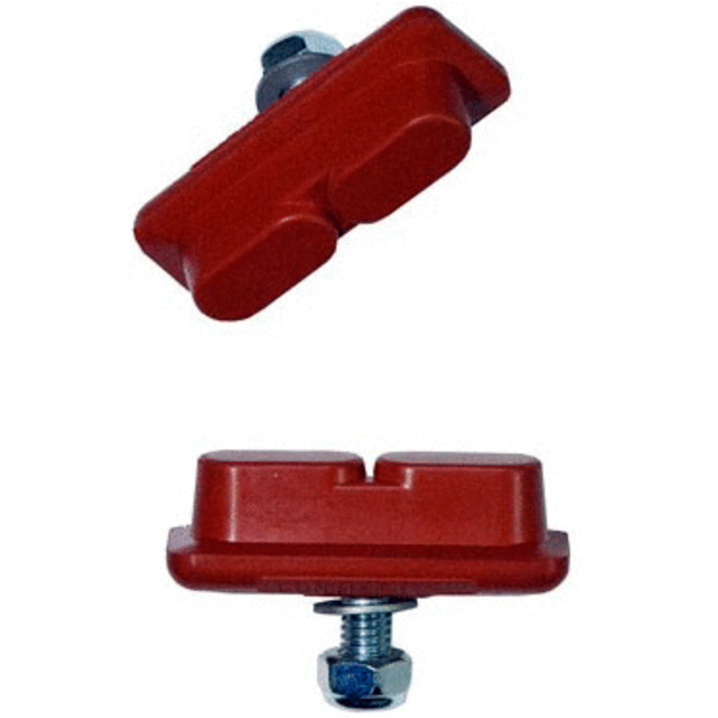 Kool Stop Continetal Steel Rim Brake Pads Salmon