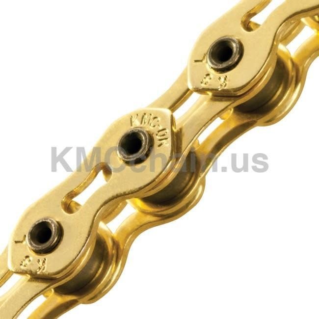 KMC Chain K1SL Ti SuperLite KoolChain 1/8'' Gold