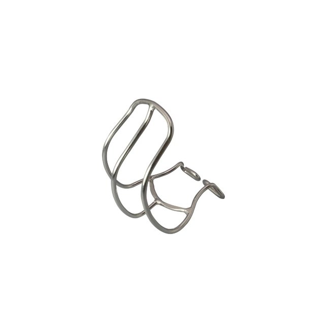 MKS MKS Half Cage Toe Clip Silver