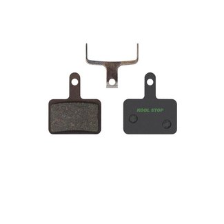 Kool-Stop Kool Stop Disc Brake Pads  - KS-D620E - Shimano B01S shape Semi-Metallic + Ceramic/Steel backing [S2]