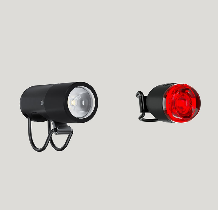 Knog Plugger Twinpack 350L Front Rear Black Urbane Cyclist