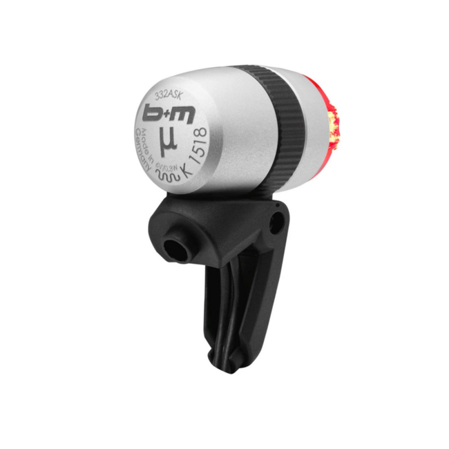 Busch & Muller µ Micro Dynamo Rear Light - Seatpost and Fender Mount
