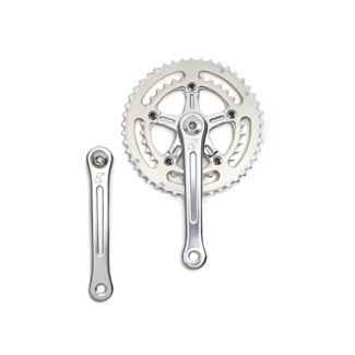 Bassi Bassi Classic Compact Double Crank 170mm 110BCD 46T 34T 7/8/9/10-Speed