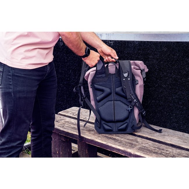 Ortlieb Foldable Carrying System for Bike Pannier - Backpack Harness Black