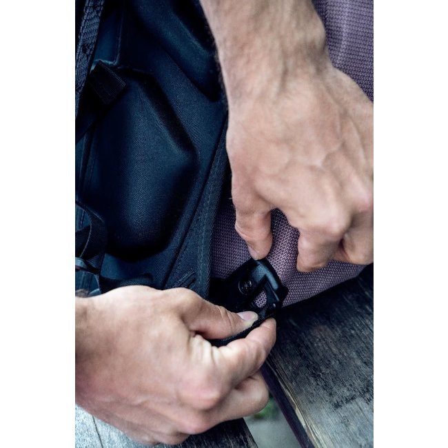 Ortlieb Foldable Carrying System for Bike Pannier - Backpack Harness Black