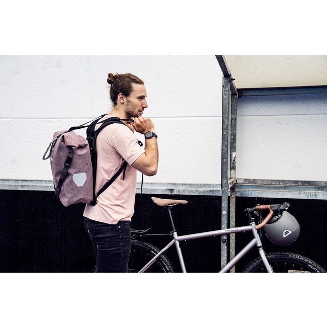 Ortlieb Foldable Carrying System for Bike Pannier - Backpack Harness Black