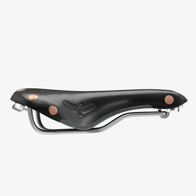 Brooks Swift Saddle Black Chrome Steel