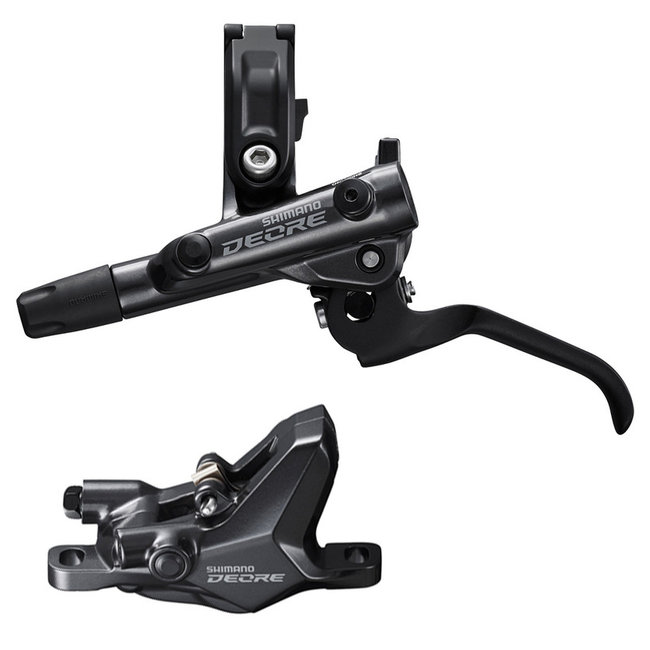 Shimano Deore M6100 Hydraulic Disc Brake Lever and Caliper Assembled Set BL-M6100/BR-M6100 G04S Metal Pad